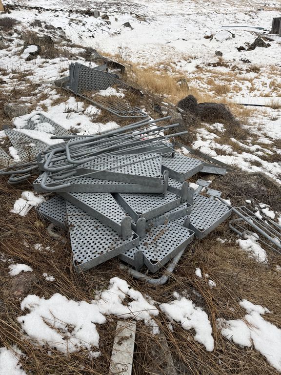 Sving/galvaniseret  ståls trapper
