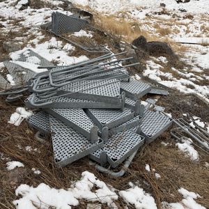 Sving/galvaniseret  ståls trapper