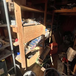 Rød 20 fods Container M/bolt & Jern ( Nr 3 )