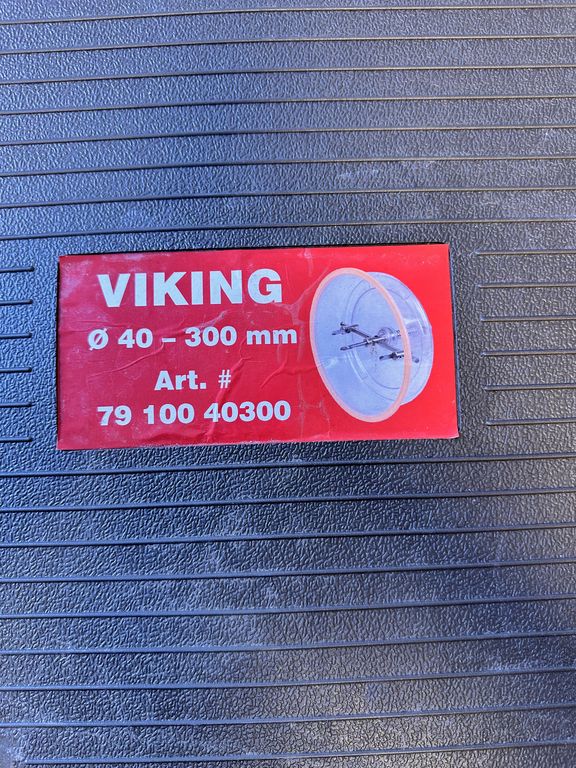 VIKING hulsave-sæt (justerbar hulskærer) , model Ø 40–300 mm