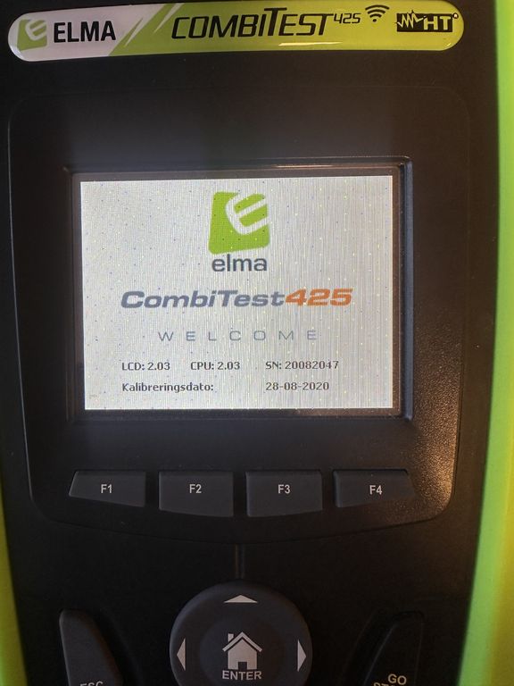 elektrisk installations- og sikkerhedstester-sæt.