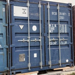 20 fods Container Blå ( Nr 3 )