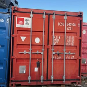 20 fods container rød ( Nr 2 )